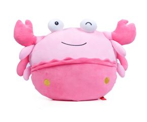 Thú nhồi bông cua hồng