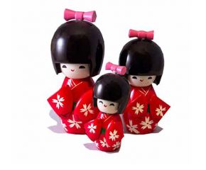 Búp bê Kokeshi