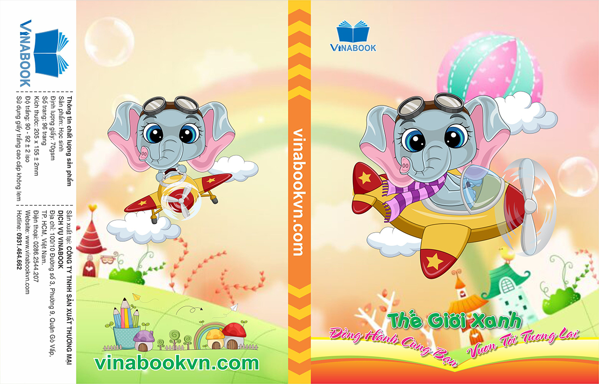 Vở Vinabook thế giới xanh 96 trang